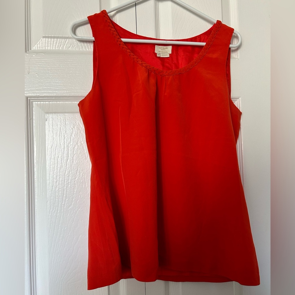 Kate Spade orange blouse